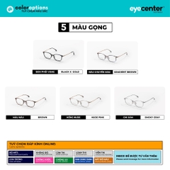 [A370] Gọng kính cận nam nữ chất liệu Titanium siêu nhẹ chống gỉ by Eye Center Vietnam