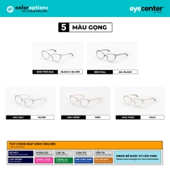 [B192] Gọng kính cận nữ chính hãng STUDIO MUKU kim loại chống gỉ by Eye Center Vietnam