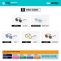 [S55] [2155 - 0039 ]Kính mát Crystal UV chính hãng EYECENTER nhiều màu 0039