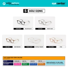 [B95] Gọng kính cận nam nữ chính hãng EYECENTER nhựa phối kim loại nhiều màu EB 1113