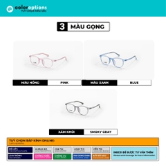 [ZA499] Gọng kính cận trẻ em nhiều màu chất liệu nhựa siêu nhẹ by Eye Center Vietnam
