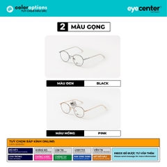 [K07] Gọng kính cận nữ chính hãng EYECENTER kim loại chống gỉ nhiều màu K07 EK D29120 by Eye Center Vietnam