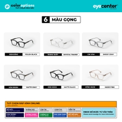 [C115] Gọng kính cận nam nữ chất liệu nhựa siêu nhẹ nhiều màu by Eye Center Vietnam