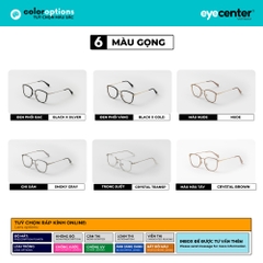 [C83] Gọng kính cận nữ EYECENTER kim loại chống gỉ by Eye Center Vietnam
