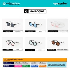 [S54] [320 - 3320] Kính mát Crystal UV chính hãng EYECENTER nhiều màu 320