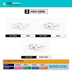 [ZA498] Gọng kính cận trẻ em nhiều màu chất liệu nhựa siêu nhẹ by Eye Center Vietnam