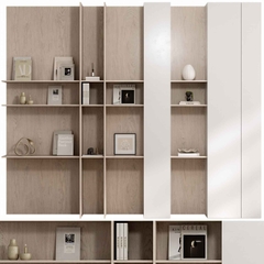 Kệ tủ kịch trần trang trí KT-08