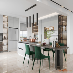 Tủ Bếp Thiết Kế Hiện Đại TB-37