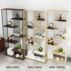 Kệ Trang Trí Khung Thép KTR-080