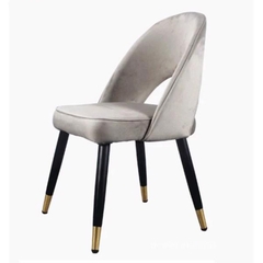 Ghế ăn Collins, ghế cafe nệm chân thép sơn tĩnh điện đẹp ở TP. HCM GA-07