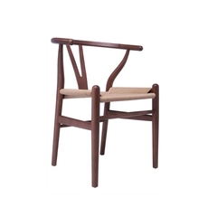 Ghế Wishbone đan dây gỗ ash GA-83
