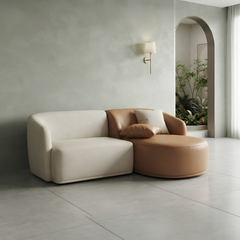 Sofa băng da nỉ cao cấp SFB-20