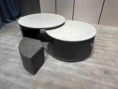 Bàn trà đôi lồng ghép nhập nhẩu BNK-05
