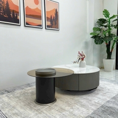 Bàn trà nhập khẩu cho phòng khách lớn BNK-08