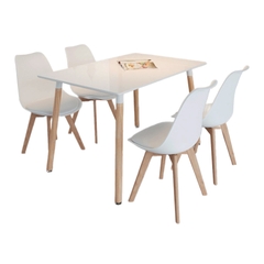 Bộ bàn ăn đẹp hiện đại cho căn hộ chung cư BBA-20