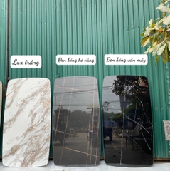 Bàn cafe tròn chân sắt mặt đá BCF-28