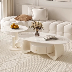 Bộ bàn sofa mặt đá đẹp BTS-47