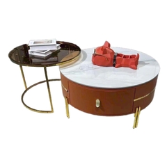 Bộ bàn sofa tròn nhập khẩu BNK-07
