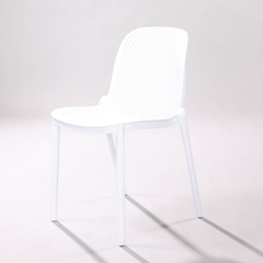 Ghế cafe, ghế ăn nhựa đúc xếp chồng S3016