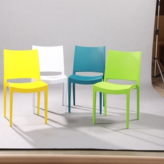 Ghế nhựa nhiều màu cho quán cà phê S3007