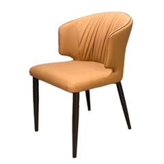 Ghế ăn bọc simili, chân sắt sơn tĩnh điện nhập khẩu GA-135