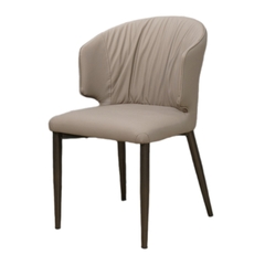 Ghế ăn bọc simili, chân sắt sơn tĩnh điện nhập khẩu GA-135