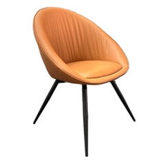 Ghế ăn hình nón bọc da chân xoay 360 X9