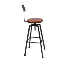 Ghế bar nâng hạ chiều cao có tựa lưng GBB-11