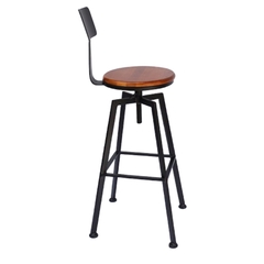 Ghế bar nâng hạ chiều cao có tựa lưng GBB-11