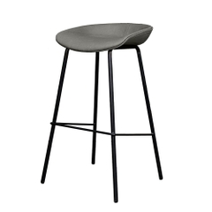 Ghế bar bọc da PU cao cấp chân sắt sơn tĩnh điện GBB-16