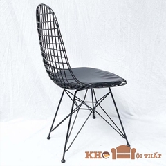 Ghế sắt cafe herry ngoài trời có nệm ngồi GCF-32