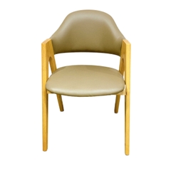 Ghế Emma chữ A gỗ cao su cho quán ăn - quán cafe GA-92