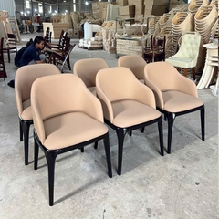 Ghế Grace có tay gỗ cao su tự nhiên GA-89