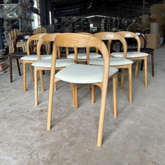 Ghế Neva không tay gỗ tần bì GG-12