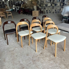 Ghế Neva không tay gỗ tần bì GG-12