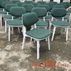 Ghế ăn - ghế cho quán cafe Venus gỗ cao su bọc nệm GG-04