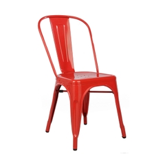 Ghế tolix chữ A nhiều màu cho quán ăn GCF-06