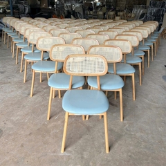 Ghế Secco tựa mây đan GA-95