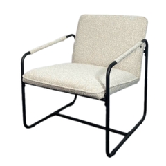 Ghế sofa đơn bọc vải lông cừu R5