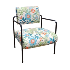 Ghế sofa đơn khung sắt cho quán cafe GCF-44