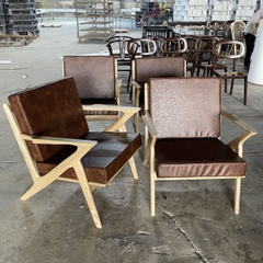 Ghế sofa Z đơn gỗ ASH GCF-43