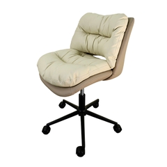 Ghế văn phòng da microfiber chân xoay VP-404