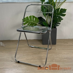 Ghế xếp gọn trong suốt nhập khẩu GCF-31