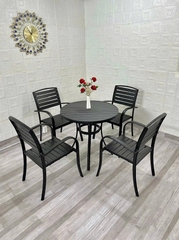 Bộ bàn cafe sân vườn 4 ghế BSV-05
