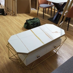 Bàn trà mặt đá có ngăn kéo cao cấp BTS-51