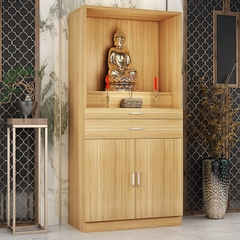 Mẫu tủ thờ gỗ công nghiệp đơn giản TT-01