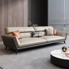 Ghế sofa băng bọc da hiện đại SFB-14