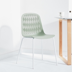 Ghế nhà hàng mặt nhựa chân sắt S3003A