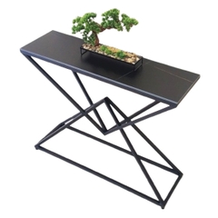 Kệ trang trí console chân đan hiện đại BCL-23