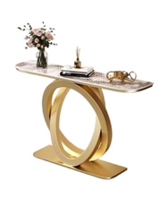 Bàn console trang trí 2 hình tròn lồng nhau BCL-25